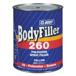 Mastic Hb Body BODYFILLER 260 Polyester Spray filler (1L)