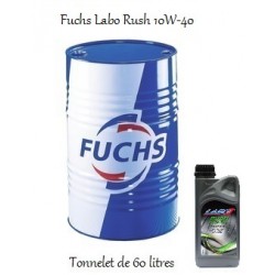 Fuchs Lubrifiant ACEA A3 / B4 Labo Rush 10W-40 pour professionnels (tonnelet de 60 litres)