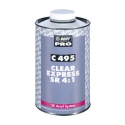 Vernis anti-rayures rapide HB BODY C 495 Clear Express SR 4:1 (5L)