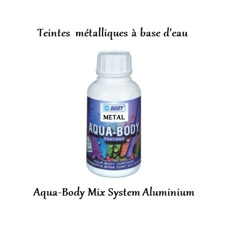 Teinte métallique à base d'eau Hb Body Aqua-Body Aluminium (metallic)