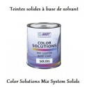 Teinte solide à base de solvant Hb Body Color Solutions Base coat Mix System Solids