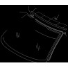 Pare-brise 7248AGS1B pour Renault Clio II (1998)