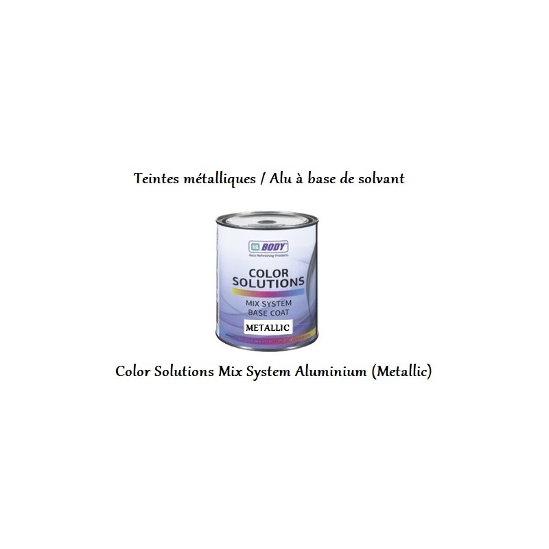 Teinte M tallis e Ou M tallique Base De Solvant Color Solution Alu Teinte M tallis e Ou M tallique Base De Solvant Color Solution Alu
