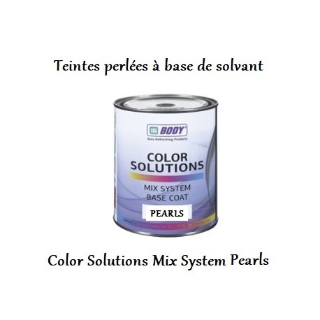 teintes perlées solvantées Hb Body Color Solutions Pearls