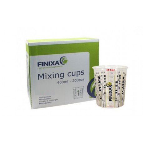 godets à mélanger Finixa printed mixing cups (400 ml - 200 pieces)
