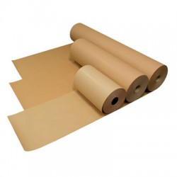 Rouleau de papier pur Kraft de marouflage Finixa (longueur : 450 mètres)