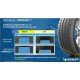 Sculpture du pneu runflat 205/60R16 Michelin Primacy 4