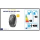 Etiquetage européen du Michelin 4X4 Off-Road XZL en 7.5/100R16 116N ou 7.5/R16C