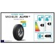 Étiquette européenne du Michelin Alpin 6 en 225/45R17 94H XL