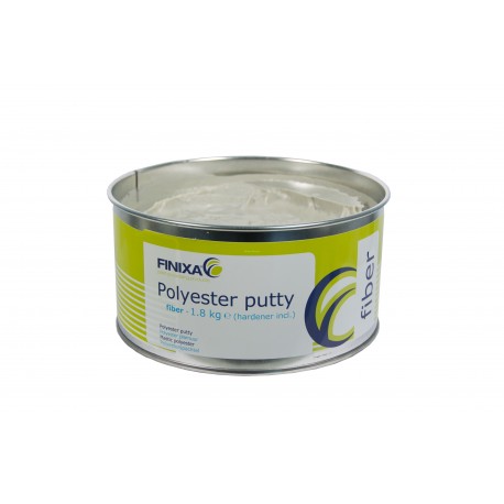 Mastic polyester fibre Finixa polyester Putty Fiber + durcisseur (Finixa GAP 40)