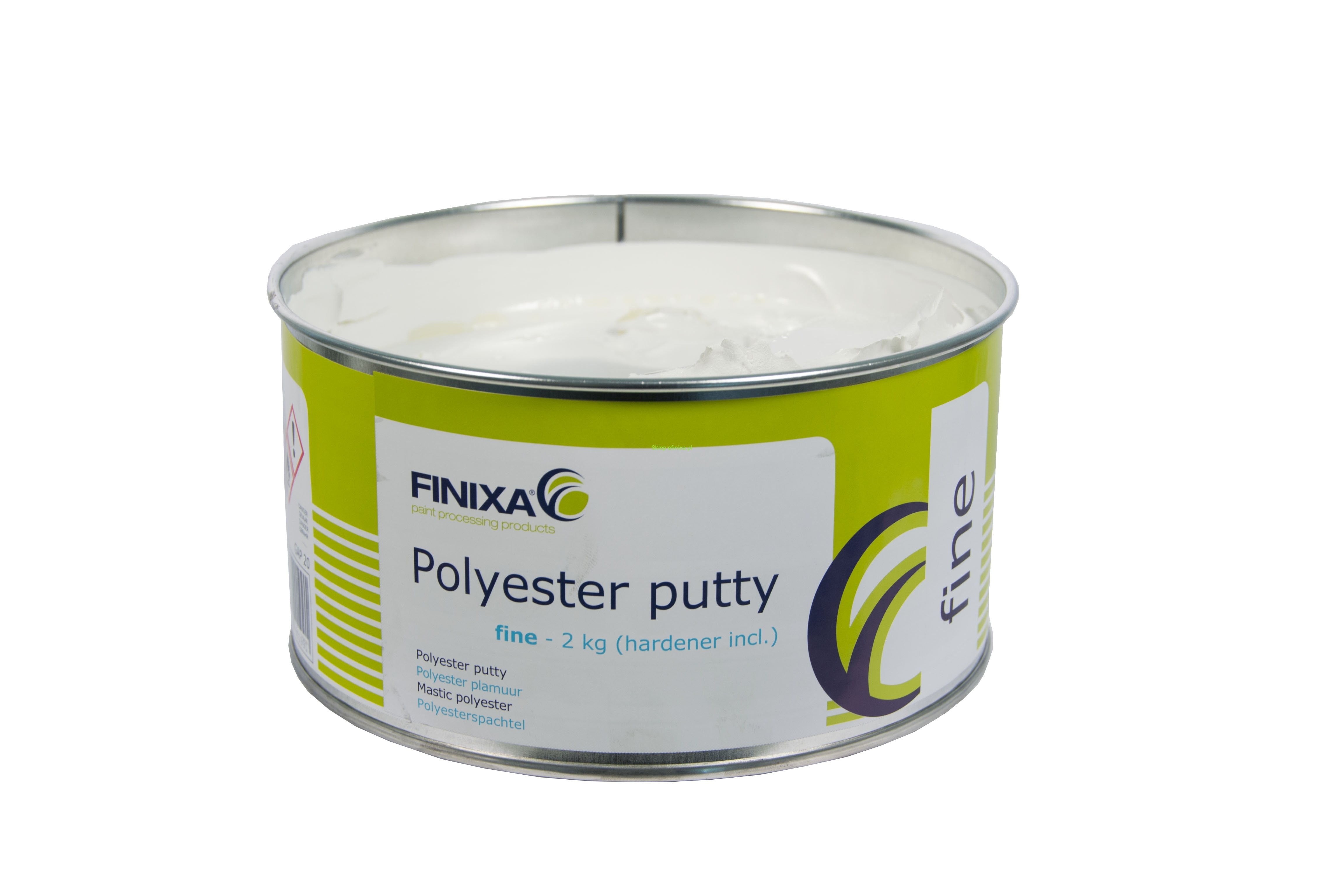 Mastic polyester de finition fin Finixa Polyester Putty Fine (GAP 20)