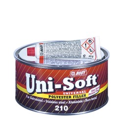 Mastic polyester de remplissage HB BODY Uni-Soft 210 Universal polyester Filler + son durcisseur
