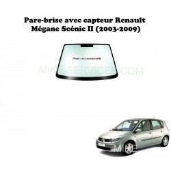 Pare-brise avec capteur 7257AGSMV1R pour Renault Mégane Scénic II
