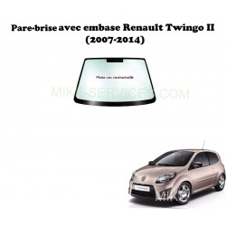 Pare-brise vert 7268AGSV1M pour Renault Twingo 2 