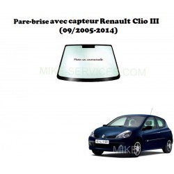 Pare-brise avec capteur 7262AGSMV1R pour Renault Clio III (2005-2014)
