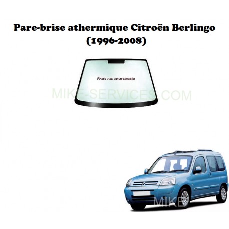 Pare-brise athermique 2724ACC1P Peugeot Partner et Citroën Berlingo I