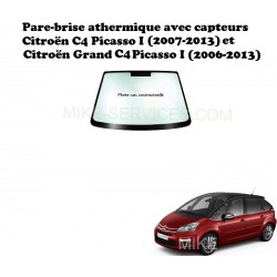 Pare-brise athermique avec capteurs 2735ACDMVZ7A Citroën C4 Picasso & Citroën Grand C4 Picasso (2006-2013)