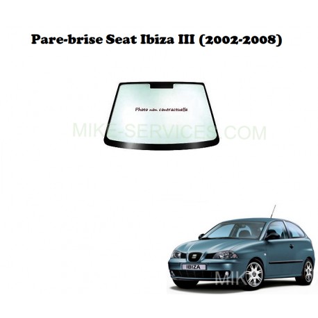 Pare-brise encapsulé 7610AGSVZ pour Seat Ibiza III (2002-2008)