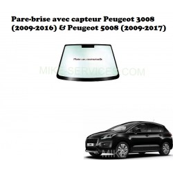 Pare-brise 6539AGSV pour Peugeot 206 (1998-2014)