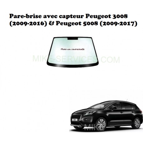 Pare-brise avec capteur 6560AGSMVW1B Peugeot 3008 et 5008 (2009-2017)