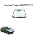 Pare-brise vert 6539AGSV pour Peugeot 206 phase 1 et 2 (1998-2009)