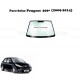 Pare-brise vert 6539AGSV pour Peugeot 206+ (2009-2014)
