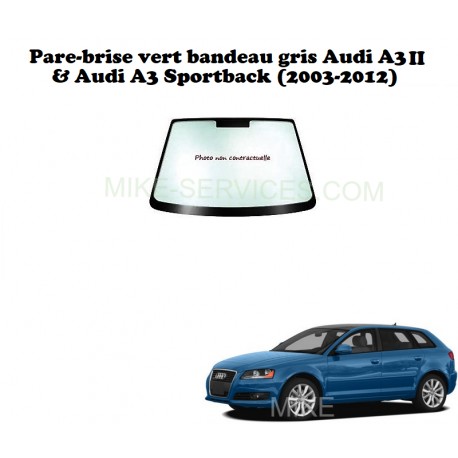 Pare-brise encapsulé 8580AGSGYVW pour Audi A3 II / A3 Sport
