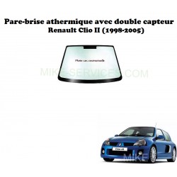 Pare-brise athermique avec double capteur 7248ACCM1R pour Renault Clio II (1998-2005)