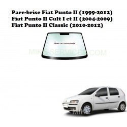 Pare-brise vert 3351AGS pour Fiat Punto II (1999)