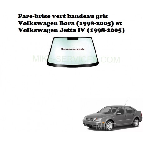 Pare-brise vert dégradé gris 8558AGNGYVZ Volkswagen Bora ou VW Jetta IV (1998-2005)