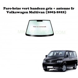 Pare-brise vert dégradé gris avec antenne 8579AGSGYAVZ1B Volkswagen Multivan (2003-2022)