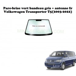 Pare-brise vert dégradé gris avec antenne 8579AGSGYAVZ1B Volkswagen Transporter T5 (2003-2022)