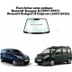 Pare-brise vert sans embase 7274AGSV pour Renault Kangoo II phase 1 et 2 (2007-2021) et Renault Kangoo II Express (2007-2022)