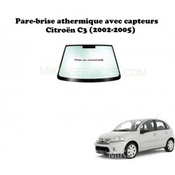 Pare-brise athermique avec capteurs 2726ACCMV1B pour Citroën C3 (2002-2005)