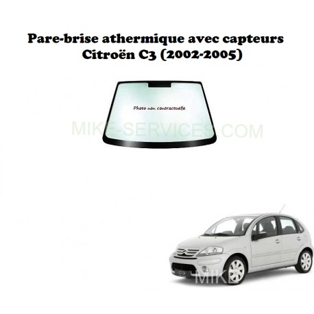 Pare-brise athermique 2726ACCMV1B pour Citroën C3
