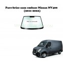 Pare-brise vert sans embase 6079AGSV pour Nissan NV400 (2011-2022)