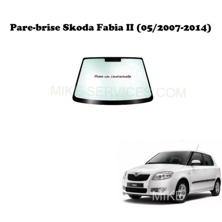 Pare-brise 7811AGSVW pour Skoda Fabia II (2007-2014)
